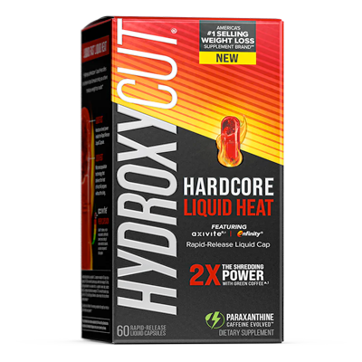 Hydroxycut Hardcore Liquid Heat offers our best-in-class and cleanest formula featuring the latest breakthrough ingredients, plus a key ingredient to help you achieve hardcore weight loss results!