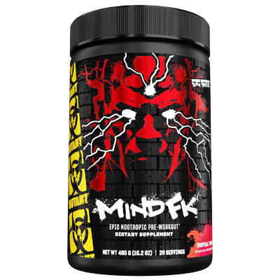 Introducing Mind FK™, the revolutionary nootropic workout experience that takes your training to the next level. With a science-backed formula, this bold supplement delivers the elusive "flow-state focus," empowering you to push beyond limits and achieve more reps. Powered by the caffeine metabolite enfinity®, Mind FK™ provides sustained energy and mental clarity to fuel your toughest workouts.