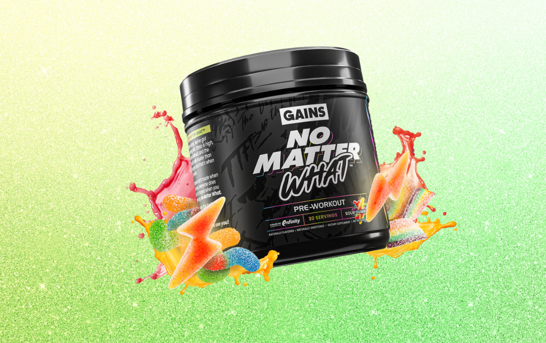 enfinity® (Paraxanthine) Powers Gains in Bulk’s New NO MATTER WHAT™ Pre-Workout